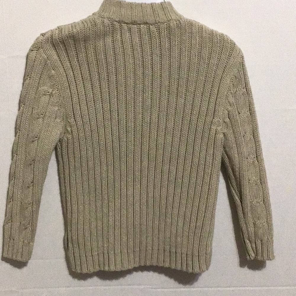 Clavin Klein jeans size 4T Beige Ribbed sweater - Picture 2 of 5